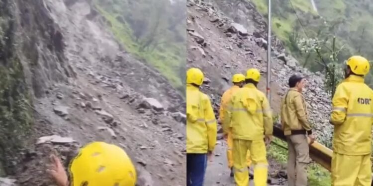 ಕೇದಾರನಾಥ ಮಾರ್ಗದಲ್ಲಿ ಭೂಕುಸಿತ – ಸಿಲುಕಿಕೊಂಡಿದ್ದ 800 ಯಾತ್ರಿಕರ ರಕ್ಷಣೆ