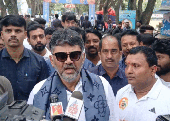 ಅಗ್ನಿ ಅವಘಡ: ಘಟನಾ ಸ್ಥಳಕ್ಕೆ ಡಿಸಿಎಂ ಡಿ.ಕೆ. ಶಿವಕುಮಾರ್ ಭೇಟಿ