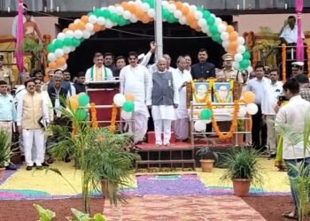 ಸ್ವಾತಂತ್ರ್ಯೋತ್ಸವ | ಬಾಗಲಕೋಟೆ ಉಸ್ತುವಾರಿ ಸಚಿವ ಆರ್.ಬಿ.ತಿಮ್ಮಾಪುರ ಧ್ವಜಾರೋಹಣ