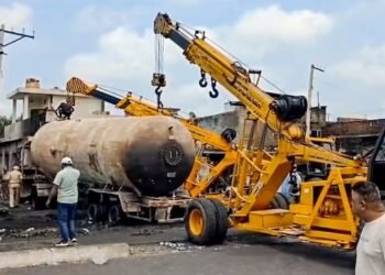 ಪಂಜಾಬ್‌ನಲ್ಲಿ ಭೀಕರ ದುರಂತ: ವಾಹನಕ್ಕೆ ಡಿಕ್ಕಿ ಹೊಡೆದು ಎಲ್‌ಪಿಜಿ ಟ್ಯಾಂಕರ್ ಸ್ಫೋಟ, 7 ಮಂದಿ ಸಜೀವ ದಹನ, 15 ಜನರಿಗೆ ಗಾಯ