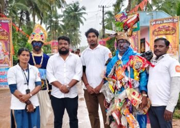 ಪ್ಲಾಸ್ಟಿಕ್ ಮುಕ್ತ ಗಣೇಶೋತ್ಸವ | ಹೊಸಪೇಟೆ ತ್ರಾಸಿಯಲ್ಲಿ ಮಾದರಿ ಕಾರ್ಯಕ್ರಮ