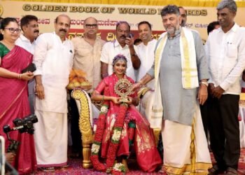 ಭರತನಾಟ್ಯದಲ್ಲಿ ವಿಶ್ವ ದಾಖಲೆ ಬರೆದ ವಿದುಷಿ ದೀಕ್ಷಾಗೆ ಡಿಸಿಎಂ ಡಿಕೆಶಿ ಅಭಿನಂದನೆ
