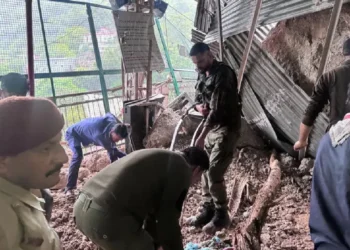 ವೈಷ್ಣೋದೇವಿ ದೇವಾಲಯಕ್ಕೆ ಹೋಗುವ ಮಾರ್ಗಮಧ್ಯೆ ಭೂಕುಸಿತ; ಐವರು ಬಲಿ