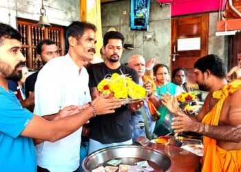 ಕೋಟ | ಸೌಜನ್ಯ ಹೋರಾಟ ಸಮಿತಿಯಿಂದ ಅಮೃತೇಶ್ವರಿ ದೇವಸ್ಥಾನದಲ್ಲಿ ವಿಶೇಷ ಪೂಜೆ