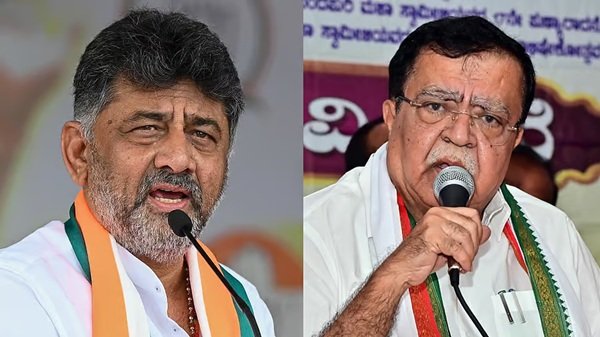 ಅವರು ಆರ್.ಎಸ್.ಎಸ್ ಗೀತೆಎಯನ್ನೂ ಹಾಡಬಹುದು, ಶಾ ಜೊತೆ ವೇದಿಕೆಯೂ ಹಂಚಿಕೊಳ್ಳಬಹುದು : ಡಿಕೆಶಿ ವಿರುದ್ಧ ರಾಜಣ್ಣ ವಾಗ್ಬಾಣ