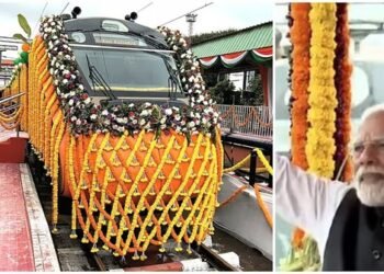 ಬೆಂಗಳೂರು-ಬೆಳಗಾವಿ ವಂದೇ ಭಾರತ್‌ ರೈಲಿಗೆ ಮೋದಿ ಹಸಿರು ನಿಶಾನೆ !