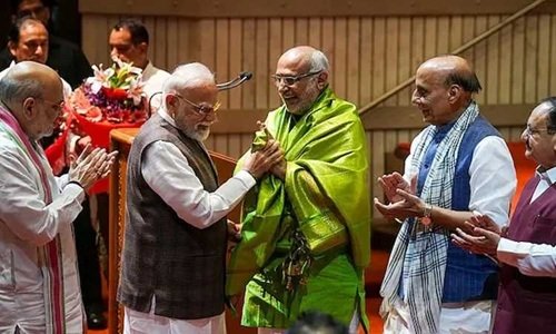 ಸಿ.ಪಿ ರಾಧಕೃಷ್ಣನ್ ನೂತನ ಉಪ ರಾಷ್ಟ್ರಪತಿ