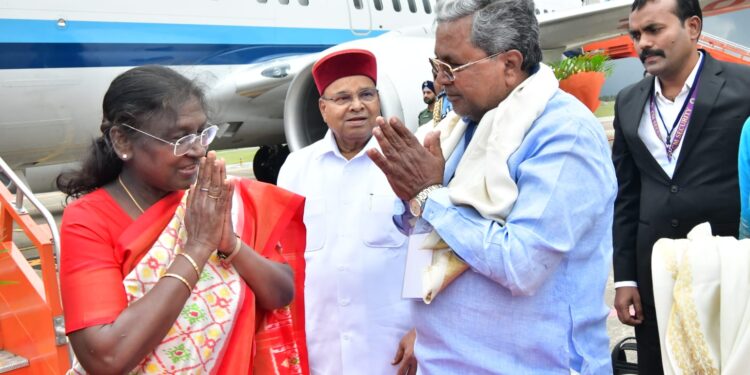 ಮೈಸೂರಿನಲ್ಲಿ ರಾಷ್ಟ್ರಪತಿ ದ್ರೌಪದಿ ಮುರ್ಮು !