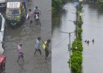 ಉತ್ತರ ಭಾರತದಲ್ಲಿ ಮಳೆ ಅವಾಂತರ, ಜನರ ಸ್ಥಳಾಂತರ | ಅಪಾಯದ ಮಟ್ಟ ಮೀರಿ ಹರಿಯುತ್ತಿರುವ ಯಮುನಾ !