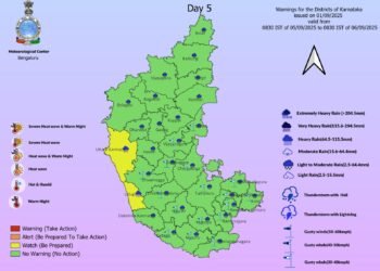 ರಾಜ್ಯದಲ್ಲಿ ಇನ್ನೆರಡು ದಿನ ಭಾರಿ ಮಳೆಯಾಗಲಿದೆ | ಹವಾಮಾನ ಇಲಾಖೆ ಮುನ್ಸೂಚನೆ