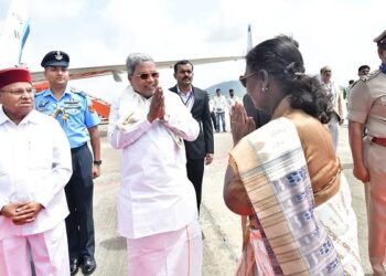 ರಾಷ್ಟ್ರಪತಿ ದ್ರೌಪದಿ ಮುರ್ಮು ಮೈಸೂರಿನಿಂದ ನಿರ್ಗಮನ !