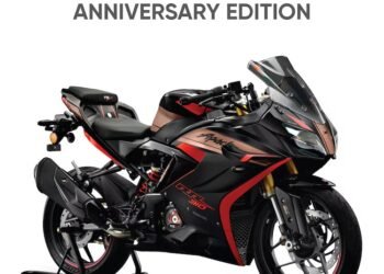 ಟಿವಿಎಸ್ ಅಪಾಚೆಗೆ 20ರ ಸಂಭ್ರಮ: ಸೀಮಿತ ಆವೃತ್ತಿಯ ಆನಿವರ್ಸರಿ ಮಾಡೆಲ್​​ಗಳಾದ RTR 4V ವೇರಿಯೆಂಟ್​ ಬಿಡುಗಡೆ