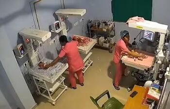 ಅಸ್ಸಾಂ ಭೂಕಂಪದ ವೇಳೆ ನವಜಾತ ಶಿಶುಗಳಿಗೆ ರಕ್ಷಾಕವಚವಾದ ದಾದಿಯರು: ವಿಡಿಯೋ ವೈರಲ್