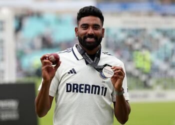 ಇಂಗ್ಲೆಂಡ್ ವಿರುದ್ಧದ ಅಬ್ಬರ : ಮೊಹಮ್ಮದ್ ಸಿರಾಜ್ಗೆ ಆಗಸ್ಟ್ ತಿಂಗಳ ಐಸಿಸಿ ಆಟಗಾರ ಪ್ರಶಸ್ತಿ