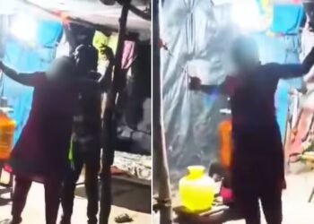 ಆಂಧ್ರದಲ್ಲಿ ಪತಿಯ ಅಟ್ಟಹಾಸ: ಪತ್ನಿಯನ್ನು ಕಟ್ಟಿಹಾಕಿ ಬೆಲ್ಟ್ನಿಂದ ಥಳಿತ, ಅಡ್ಡಬಂದ ನೆರೆಹೊರೆಯವರಿಗೂ ಬೆದರಿಕೆ