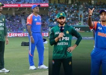 ‘ಹ್ಯಾಂಡ್‌ಶೇಕ್’ ವಿವಾದದ ಮುಂದುವರಿಕೆ: ಟಾಸ್ ವೇಳೆ ಮತ್ತೆ ಮುಖ ತಿರುಗಿಸಿದ ಸೂರ್ಯಕುಮಾರ್-ಸಲ್ಮಾನ್!