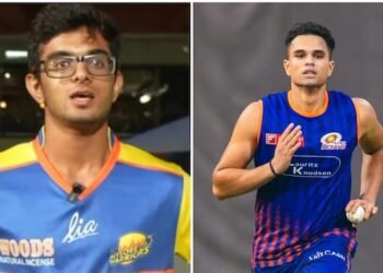 ಮುಂದಿನ ಪೀಳಿಗೆಯ ಮುಖಾಮುಖಿ: ಸಮಿತ್ ದ್ರಾವಿಡ್ ವಿಕೆಟ್ ಪಡೆದು ಸಂಚಲನ ಮೂಡಿಸಿದ ಅರ್ಜುನ್ ತೆಂಡೂಲ್ಕರ್