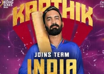 ಹಾಂಗ್ ಕಾಂಗ್ ಸಿಕ್ಸರ್ ಟೂರ್ನಿಗೆ ಭಾರತ ತಂಡಕ್ಕೆ ದಿನೇಶ್ ಕಾರ್ತಿಕ್ ನಾಯಕ