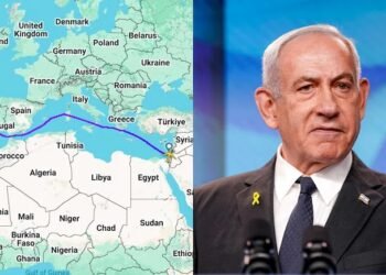 ಬಂಧನದಿಂದ ತಪ್ಪಿಸಿಕೊಳ್ಳಲು ವಾಯುಮಾರ್ಗ ಬದಲಿಸಿಕೊಂಡು ಸಾಗಿದ ಇಸ್ರೇಲ್‌ ಪ್ರಧಾನಿ ನೆತನ್ಯಾಹು