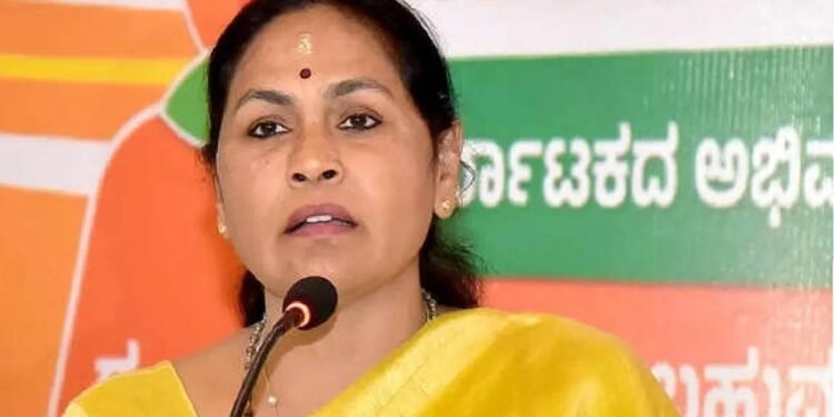 ಪರಮೇಶ್ವರ್ ಅಸಮರ್ಥ ಗೃಹ ಸಚಿವ : ಶೋಭಾ ಆಕ್ರೋಶ