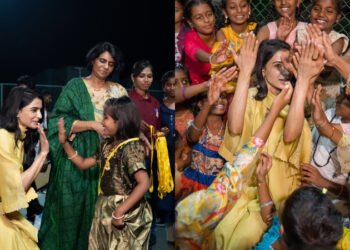 ‘ದೇವರ ಮಕ್ಕಳ’ ಜೊತೆ ದೀಪಾವಳಿ ಆಚರಿಸಿದ ನಟಿ ಸಮಂತಾ