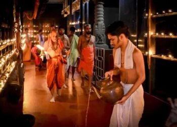 ಉಡುಪಿ: ಭಗವಂತನನ್ನು ಎಚ್ಚರಿಸಲು ಪಶ್ಚಿಮ ಜಾಗರ ಪೂಜೆ