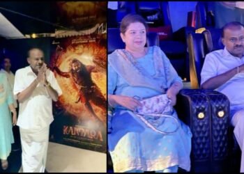 ‘ಕಾಂತಾರ’ ಪದಗಳಿಗೂ ಮೀರಿದ ಸೃಜನಶೀಲ ಸೃಷ್ಟಿ – ರಿಷಬ್ ಶೆಟ್ಟಿಯನ್ನು ಹಾಡಿ ಹೊಗಳಿದ HDK!