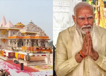 ಅಯೋಧ್ಯೆಯಲ್ಲಿ 22 ಅಡಿ ಉದ್ದದ ಕೇಸರಿ ಧ್ವಜ ನಿರ್ಮಾಣ; ಪ್ರಧಾನಿ ಮೋದಿಯಿಂದ ಚಾಲನೆ