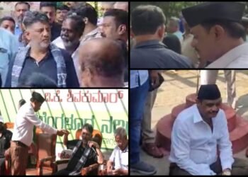 ಡಿಸಿಎಂ ನಡಿಗೆ ಕಾರ್ಯಕ್ರಮದಲ್ಲಿ ಭಾರೀ ಹೈಡ್ರಾಮಾ.. ಆಹ್ವಾನ ನೀಡದ್ದಕ್ಕೆ ಡಿಕೆಶಿ ವಿರುದ್ದ ಮುನಿರತ್ನ ಆಕ್ರೋಶ!