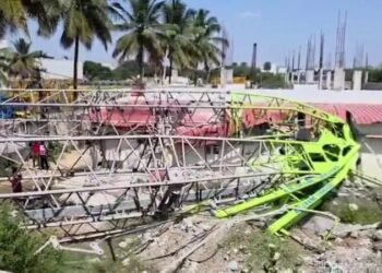 ಬೆಂಗಳೂರಲ್ಲಿ ಕ್ರೇನ್ ತುಂಡಾಗಿ ಬಿದ್ದು ಐವರಿಗೆ ಗಾಯ – ಓರ್ವ ಗಂಭೀರ!