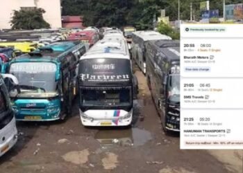 ದೀಪಾವಳಿ ಹಬ್ಬಕ್ಕೆ ಪ್ರಯಾಣಿಕರಿಗೆ ಶಾಕ್ – ಖಾಸಗಿ ಬಸ್ ಟಿಕೆಟ್‌ ರೇಟ್‌ ಒಂದಲ್ಲ, ಎರಡಲ್ಲ, ಮೂರು ಪಟ್ಟು ಏರಿಕೆ!