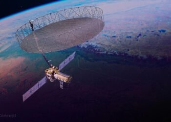 ಬಾಹ್ಯಾಕಾಶದಲ್ಲಿ ಸಂಪೂರ್ಣ ಅರಳಿದ ‘ನಿಸಾರ್’ ಉಪಗ್ರಹ: ಭವ್ಯ ಕಿರೀಟದ ಚಿತ್ರ ಸೆರೆ!