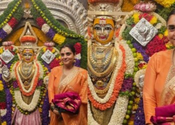 ಶಕ್ತಿ ದೇವತೆ ಬಂಡೆ ಮಹಾಕಾಳಿ ದೇವಸ್ಥಾನಕ್ಕೆ ನಟಿ ರಮ್ಯಾ ಭೇಟಿ!