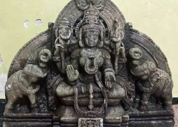 ಗೋವಾದಲ್ಲಿ ಕದಂಬರ ಕಾಲದ ಅಪೂರ್ವ ಗಜಲಕ್ಷ್ಮಿ ವಿಗ್ರಹ ಪತ್ತೆ ; ಪ್ರೊ.ಟಿ. ಮುರುಗೇಶಿಯಿಂದ ಅಧ್ಯಯನ