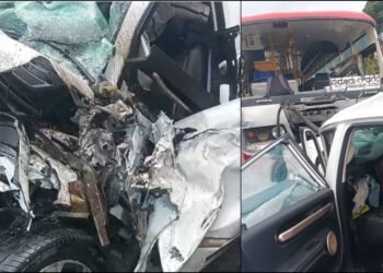 ಮದ್ದೂರಲ್ಲಿ KSRTC ಬಸ್-ಕಾರಿನ ಮಧ್ಯೆ ಭೀಕರ ಅಪಘಾತ : ಓರ್ವ ಸಾವು, 15ಕ್ಕೂ ಹೆಚ್ಚು ಮಂದಿಗೆ ಗಂಭೀರ ಗಾಯ!