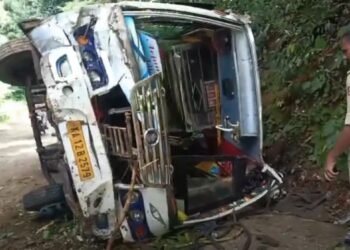 ಮದುವೆ ದಿಬ್ಬಣ ಹೊರಟಿದ್ದ ಬಸ್ ಬಿಸಿಲೆ ಘಾಟ್ನಲ್ಲಿ ಪಲ್ಟಿ | 22 ಮಂದಿಗೆ ಗಾಯ, ಇಬ್ಬರು ಗಂಭೀರ!