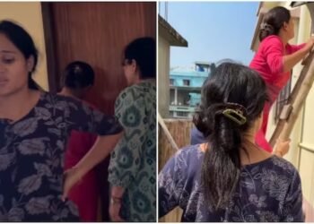 ಮಗ ಬಾತ್‌ರೂಮ್‌ನಲ್ಲಿ ಲಾಕ್, ತಾಯಿ ವಿಡಿಯೋ ಶೂಟ್: ‘ವೀವ್ಸ್ ಗಾಗಿ ಅಮಾನವೀಯತೆ ಎಂದು ನೆಟ್ಟಿಗರ ಆಕ್ರೋಶ