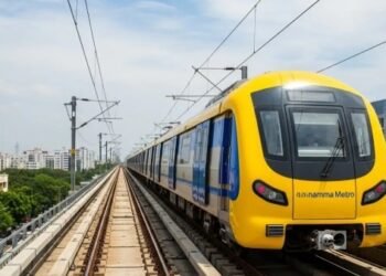 ಯೆಲ್ಲೋ ಮೆಟ್ರೋ ಮಾರ್ಗದ ಪ್ರಯಾಣಿಕರಿಗೆ ಸಿಹಿಸುದ್ದಿ | ನಾಳೆಯಿಂದ ಐದನೇ ರೈಲು ಚಲನೆ ; ಬಿಎಂಆರ್ಸಿಎಲ್ ಮಾಹಿತಿ