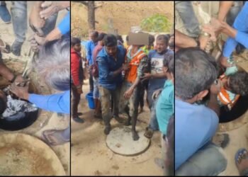 ಜಲಮಂಡಳಿ ನಿರ್ಲಕ್ಷ್ಯಕ್ಕೆ ಮ್ಯಾನ್ ಹೋಲ್‌ನಲ್ಲಿ ಕುಸಿದು ಬಿದ್ದ ಕಾರ್ಮಿಕರು | ಓರ್ವನ ಸ್ಥಿತಿ ಗಂಭೀರ!