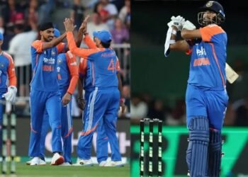 ವಾಷಿಂಗ್ಟನ್‌ ಸುಂದರ್ ಮಿಂಚಿನ ಆಟ – ಆಸೀಸ್‌ ವಿರುದ್ಧ ಭಾರತಕ್ಕೆ 5 ವಿಕೆಟ್‌ಗಳ ಭರ್ಜರಿ ಜಯ!