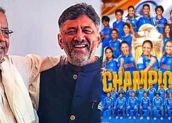 ನಿಮ್ಮ ಗೆಲುವು ರಾಷ್ಟ್ರಕ್ಕೆ ಹೆಮ್ಮೆಯ ಕ್ಷಣ |ವಿಶ್ವಕಪ್‌ ‘ಕಿರೀಟ’ ಗೆದ್ದ ವನಿತೆಯರಿಗೆ ಅಭಿನಂದನೆ ಸಲ್ಲಿಸಿದ ಸಿಎಂ-ಡಿಸಿಎಂ