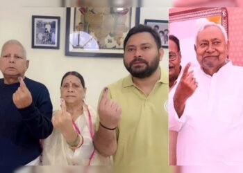ಬಿಹಾರ ಚುನಾವಣೆ: ಮೊದಲ ಹಂತದ ಮತದಾನ ಆರಂಭ, ನಿತೀಶ್ ಲಾಲು, ತೇಜಸ್ವಿ ಸೇರಿ ಘಟಾನುಘಟಿಗಳಿಂದ ಹಕ್ಕು ಚಲಾವಣೆ