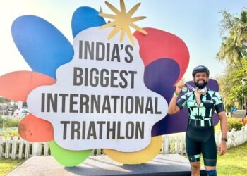 ಐರನ್​ಮ್ಯಾನ್​ ರೇಸ್​ ಪೂರ್ಣಗೊಳಿಸಿದ ಕನ್ನಡಿಗ ಶ್ರೀನಿವಾಸ್​ ಪ್ರಭು