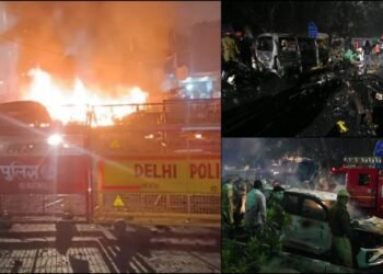 ಭೀಕರ ಸ್ಫೋಟಕ್ಕೆ ಬೆಚ್ಚಿಬಿದ್ದ ದೆಹಲಿ | ಸಾವಿನ ಸಂಖ್ಯೆ 9ಕ್ಕೆ ಏರಿಕೆ.. ಹಲವರಿಗೆ ಗಂಭೀರ ಗಾಯ