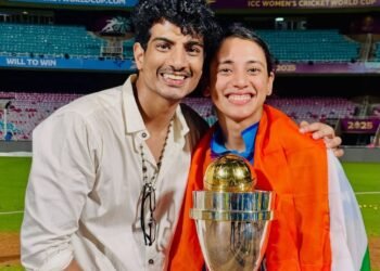 ಸ್ಮೃತಿ ಮಂಧಾನಾ ಮದುವೆ ಕಾರ್ಡ್ ಆನ್‌ಲೈನ್‌ನಲ್ಲಿ ಲೀಕ್! ನವೆಂಬರ್ 20ಕ್ಕೆ ಗಾಯಕ ಪಲಾಶ್ ಮುಚ್ಚಲ್ ಜೊತೆ ವಿವಾಹ?