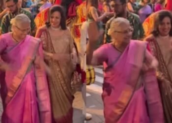 ಮದುವೆ ಸಮಾರಂಭದಲ್ಲಿ ಭರ್ಜರಿ ಸ್ಟೆಪ್ ಹಾಕಿದ ಸುಧಾಮೂರ್ತಿ, ಕಿರಣ್ ಮಜುಂದಾರ್ ಷಾ | ವಿಡಿಯೋ ವೈರಲ್