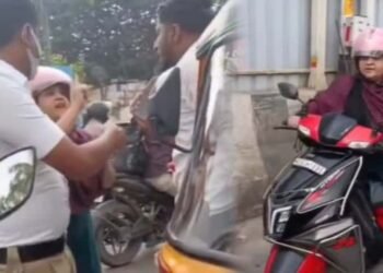 ರಾಂಗ್ ಸೈಡ್‌ನಲ್ಲಿ ಬಂದು ಮಹಿಳೆಯ ದರ್ಪ |  ಆಟೋ ಚಾಲಕನಿಗೆ ಆವಾಜ್ ; ವಿಡಿಯೋ ವೈರಲ್‌