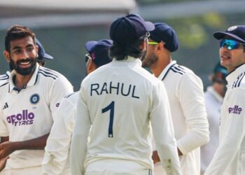 ತವರಿನಲ್ಲೇ ಮುಖಭಂಗ : 124 ರನ್ ಚೇಸ್ ಮಾಡಲಾಗದೆ ಅನಗತ್ಯ ದಾಖಲೆ ಹೆಗಲೇರಿಸಿಕೊಂಡ ಭಾರತ!