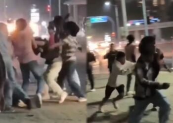 ವಿಧಾನಸೌಧ ಮುಂಭಾಗ ನೇಪಾಳಿ ಯುವಕರ ಮಾರಮಾರಿ | ವಿಡಿಯೋ ವೈರಲ್