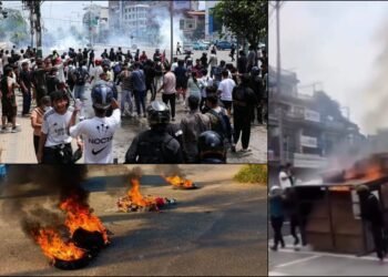 ನೇಪಾಳದಲ್ಲಿ ಮತ್ತೆ ಭುಗಿಲೆದ್ದ ಹಿಂಸಾಚಾರ | ಜೆನ್ ಝೀ-ಕಮ್ಯುನಿಸ್ಟ್‌ ಪಕ್ಷದ ಯುವಕರ ನಡುವೆ ಘರ್ಷಣೆ.. ಕರ್ಫ್ಯೂ ಜಾರಿ